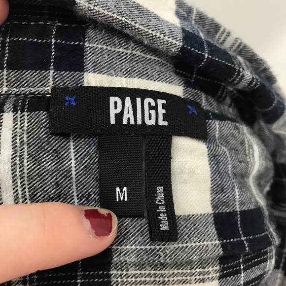 Paige flannel button down - Picture 5 of 6